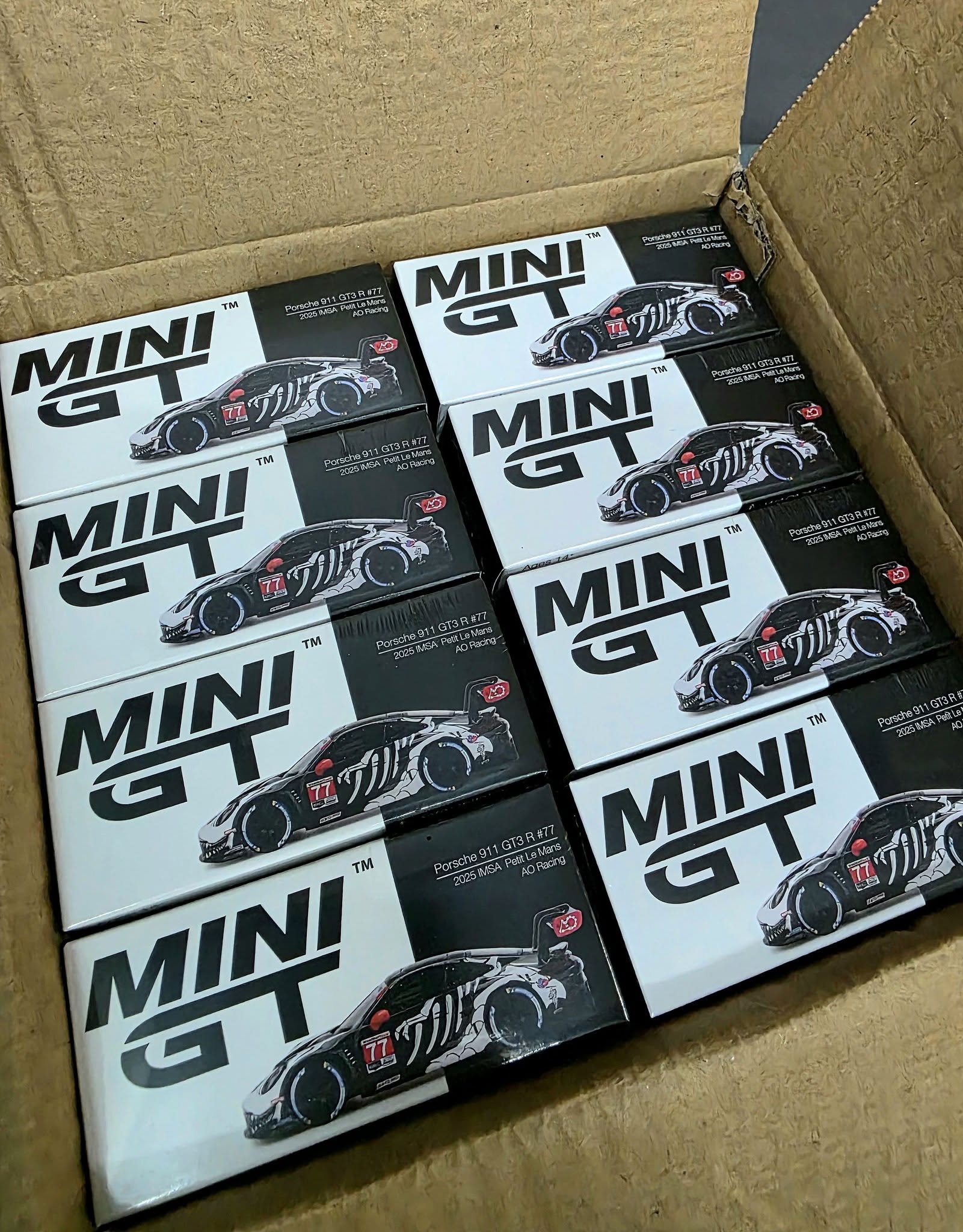 Mini GT: Porsche 911 GT3 R #77 Skeleton Rexy